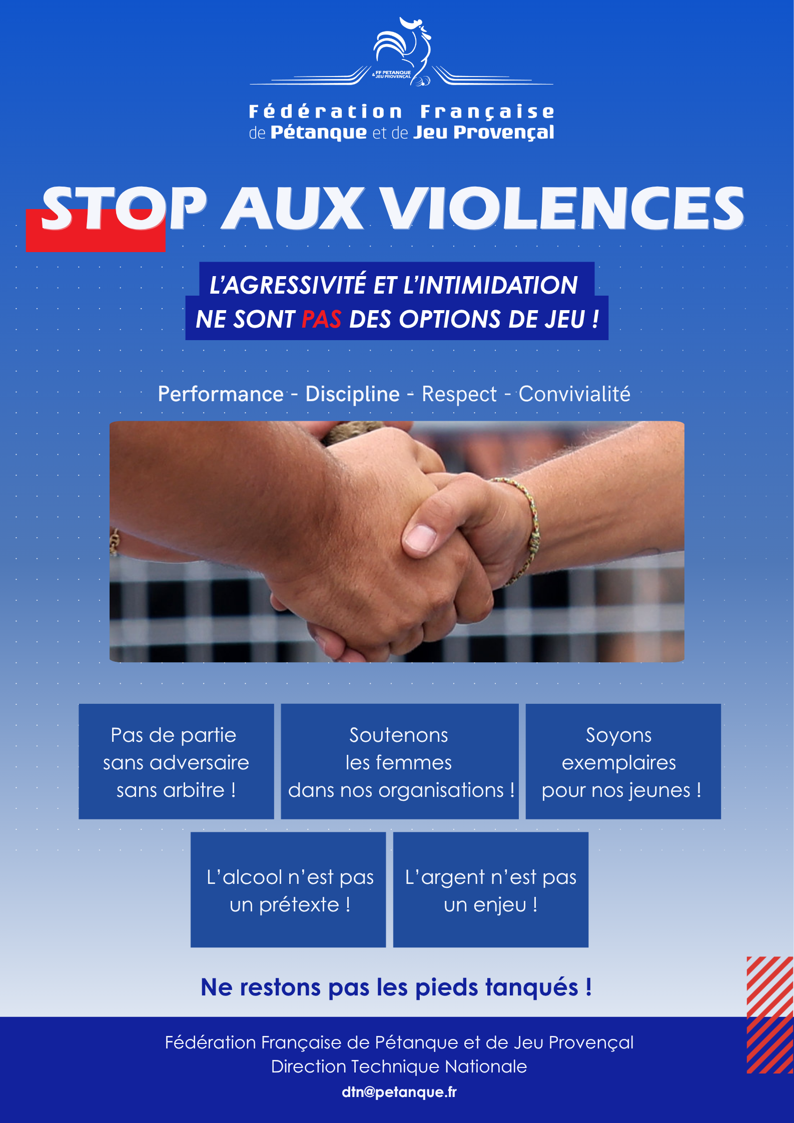 Affiche STOP Violences FFPJP V2