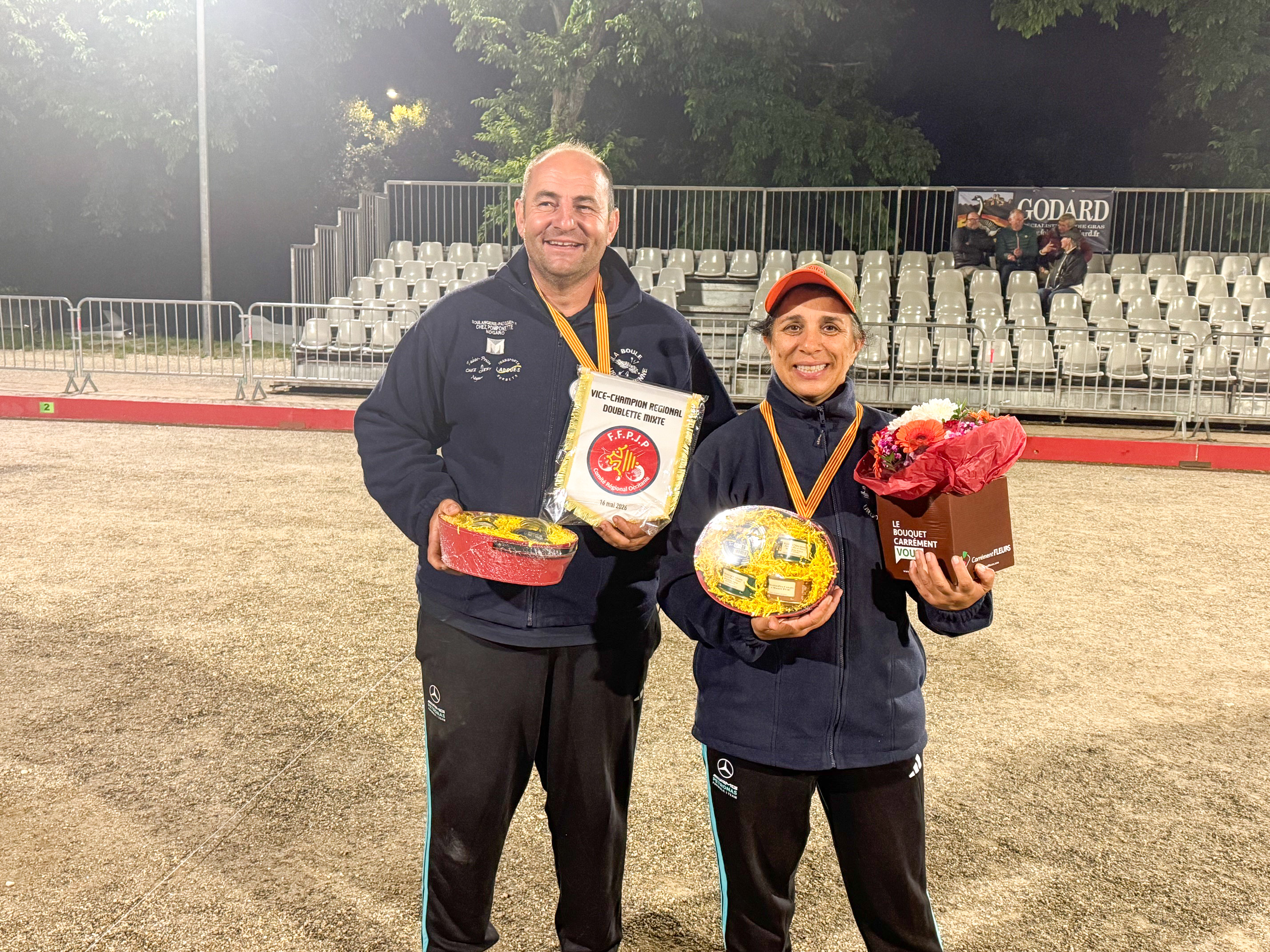 4 Vice champion doublette mixte
