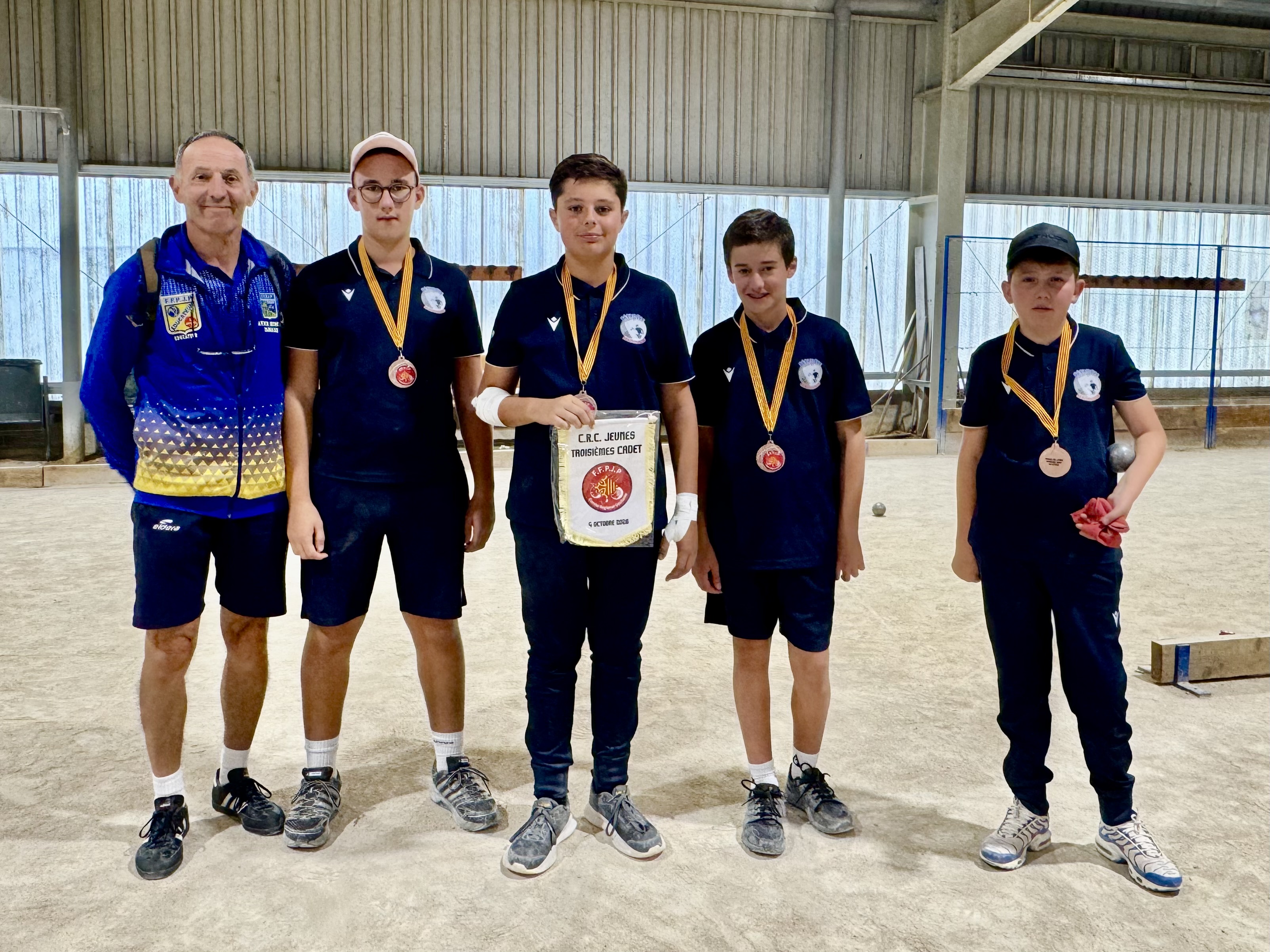 CRC 2026 3eme place CADETS