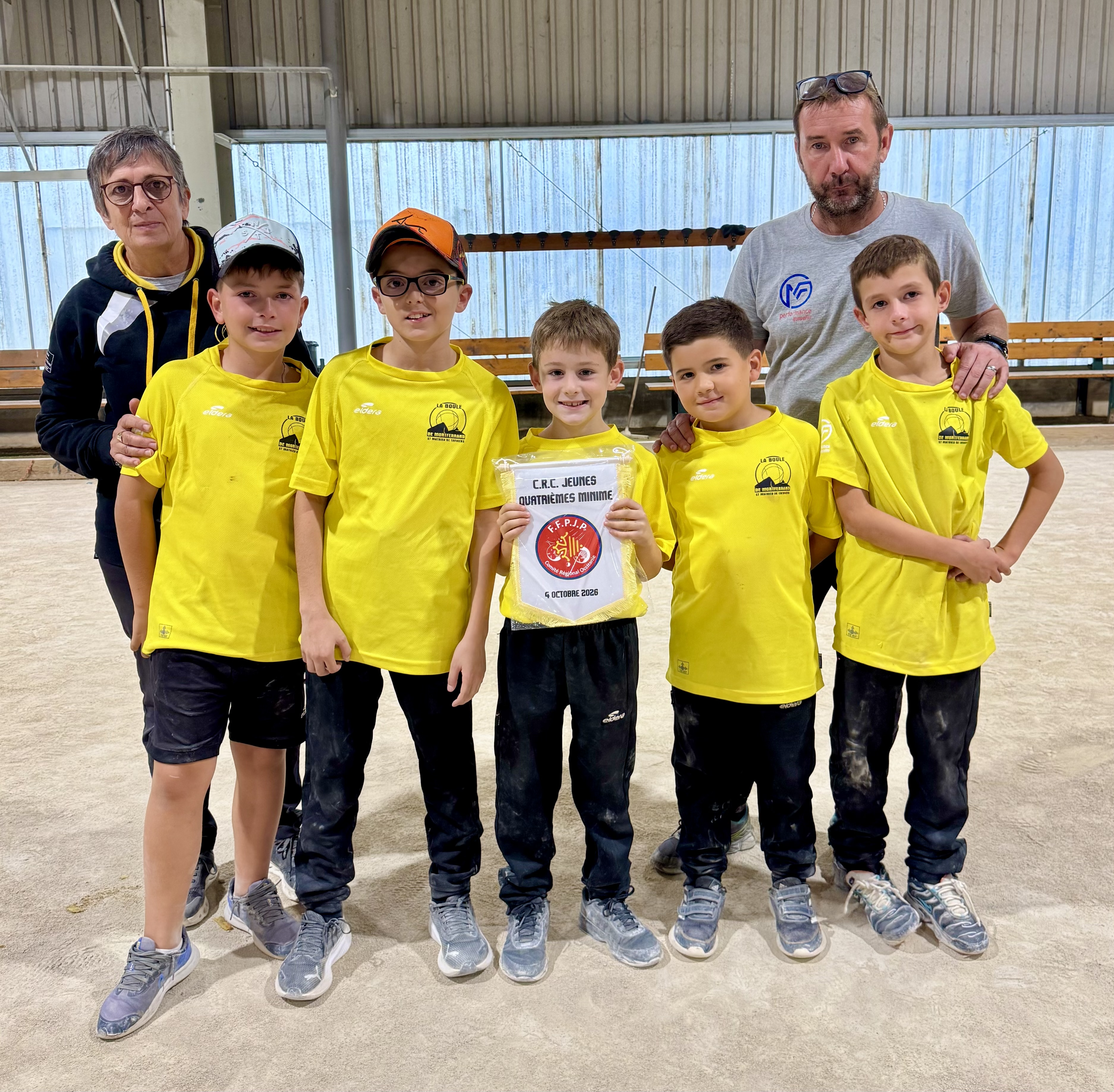 CRC 2026 4eme place MINIMES